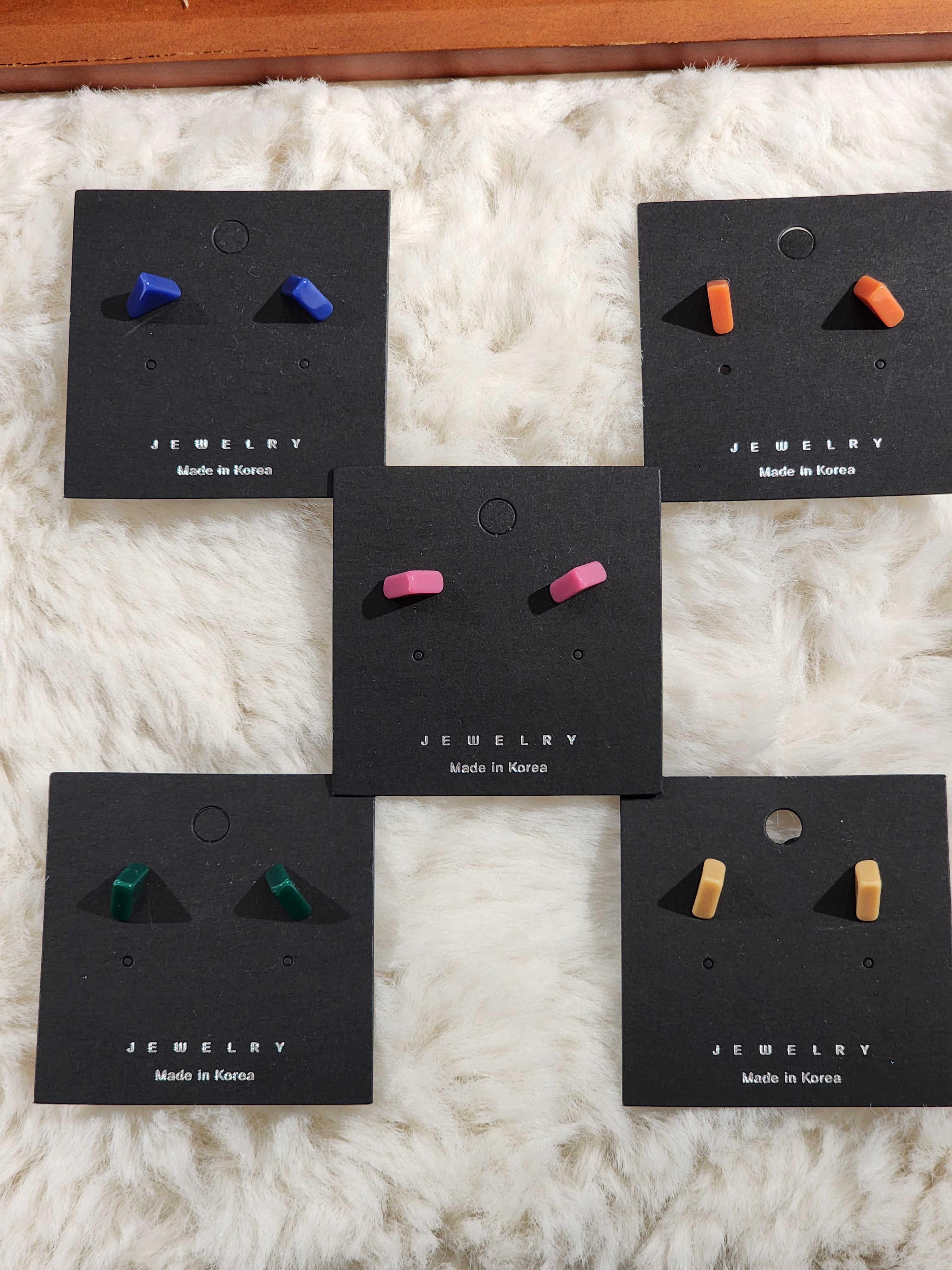 Ocr Candy Triangle Stud Earrings