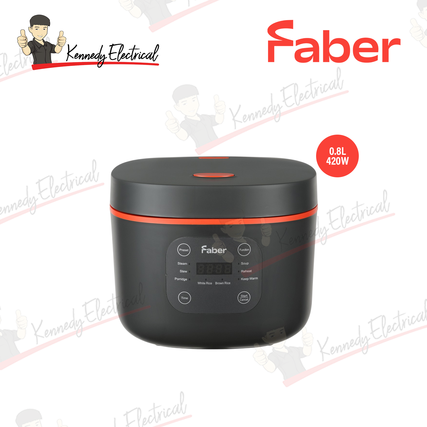 Faber 0.8L Digital Rice Cooker FRC D1008