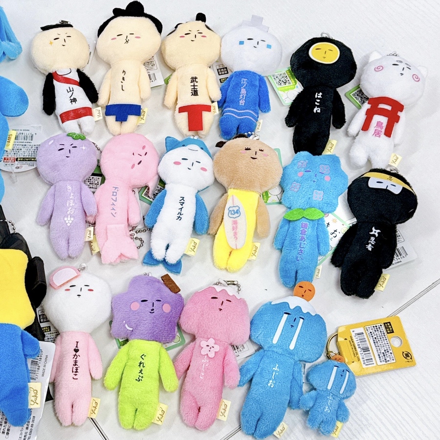 日本直送日本版多款地區限定yukio  公仔掛飾