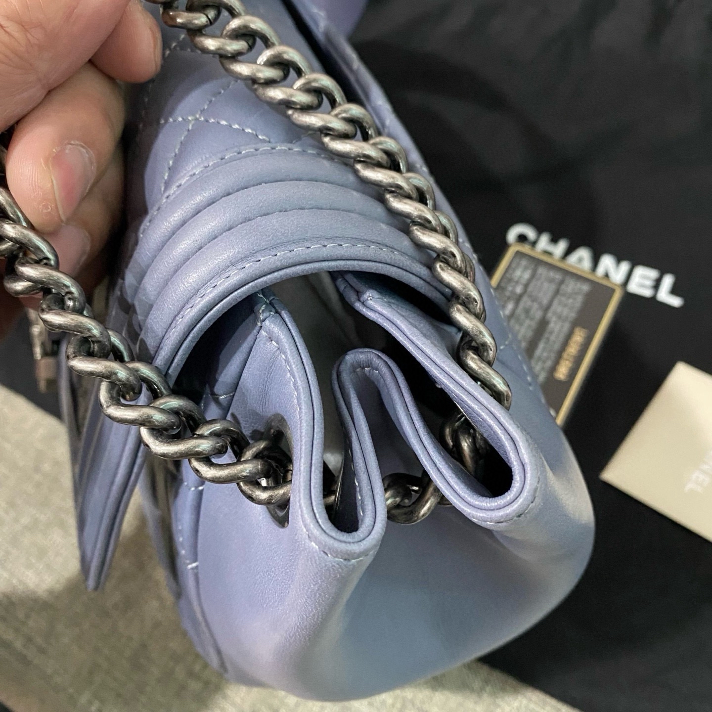 【預訂貨品】CHANEL藍銀leboy