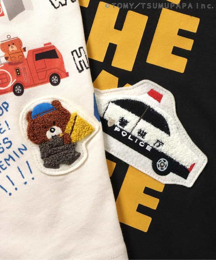 🇯🇵預訂 日本直送🇯🇵Breeze x Tomica系列三色車車字母印花滾邊短袖T恤