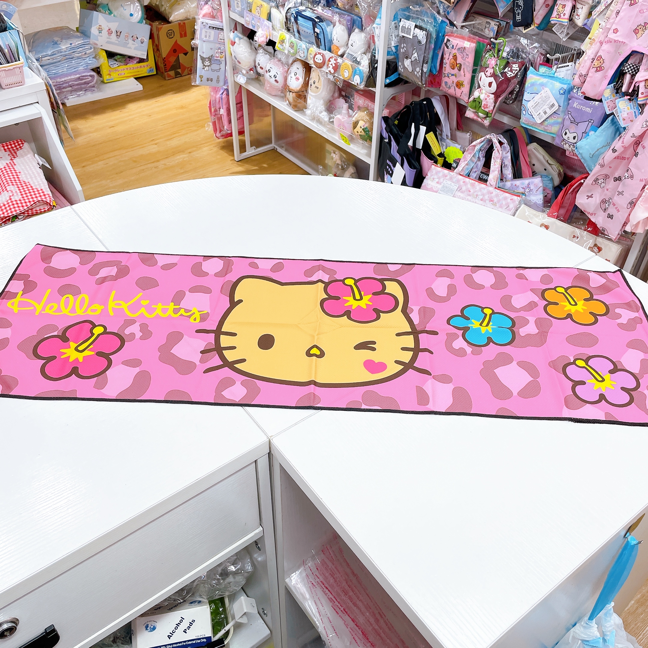 日本直送Sanrio新款良感毛巾90×30 cm！濕水扭乾之後就涼浸浸