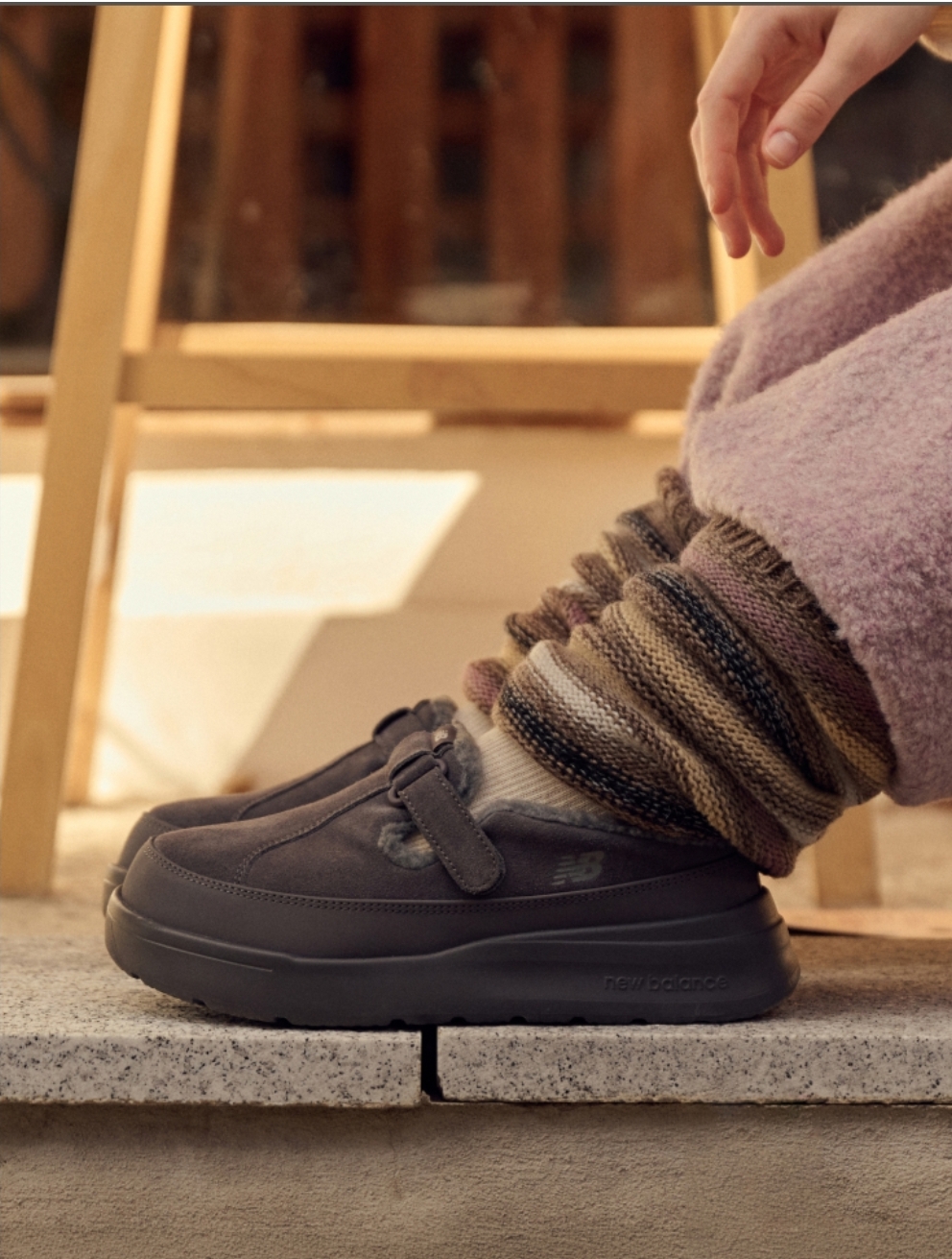 [ New Balance ] Winter Rover 韓國限定麵包鞋 毛毛版