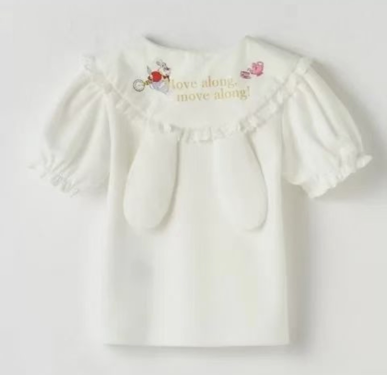 🔸預訂🔸Cottoli不思議の國兔兔耳短袖