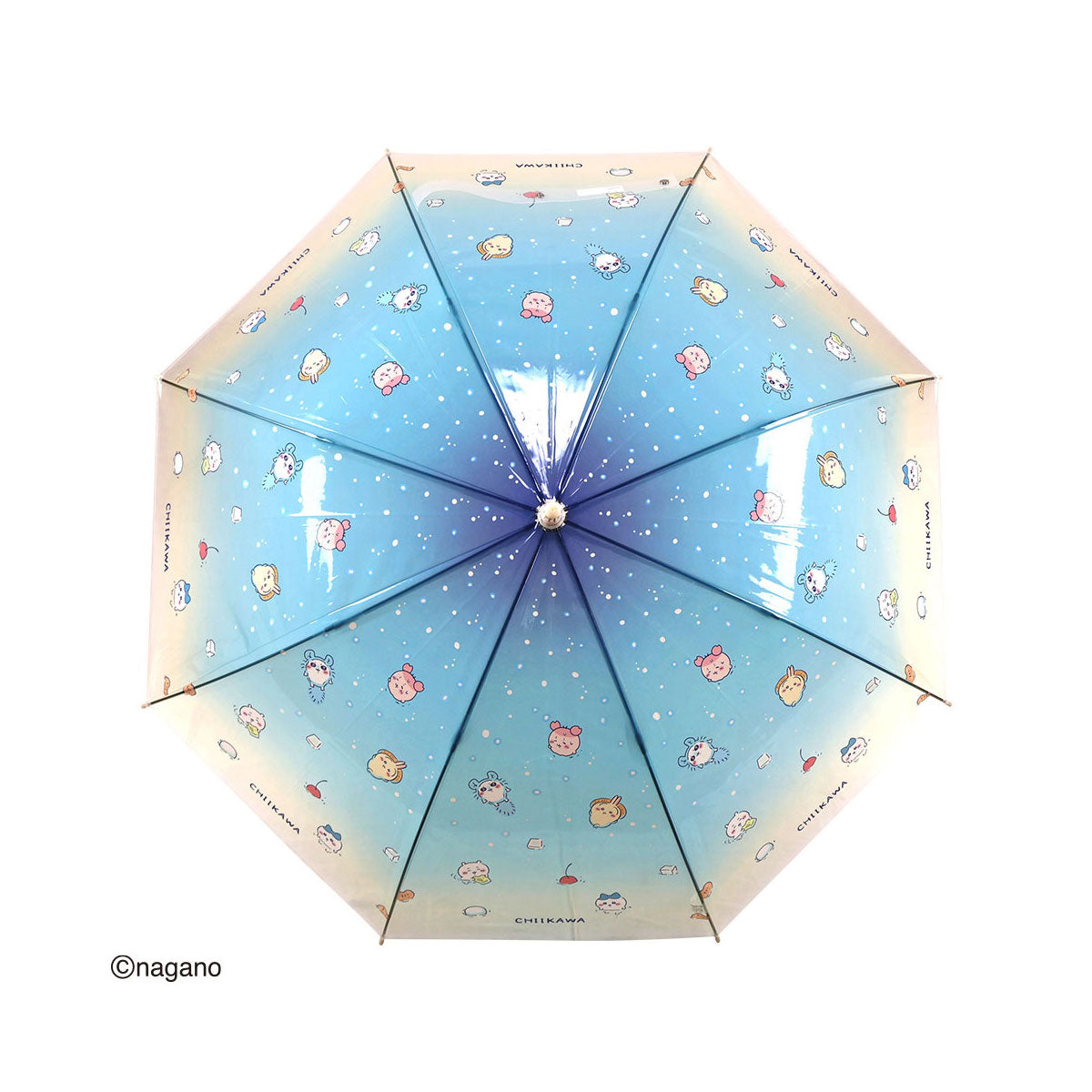 🎀【預訂】 Chiikawa 長膠明雨傘 55cm水果賓治