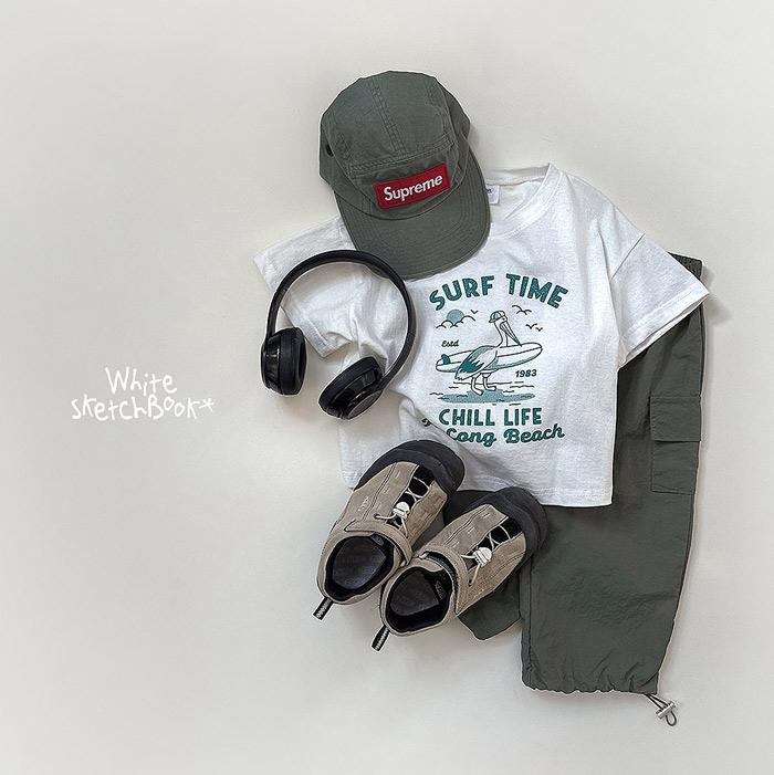 🇰🇷WhiteSketchBook tee