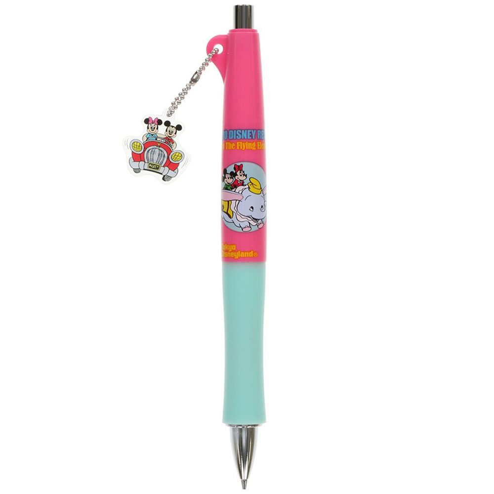 現貨｜【日本 Disney Store 限定】Mickey Minnie Mouse 小飛象 日本製 Pilot Dr.Grip 0.5mm 鉛芯筆 連吊飾 077058