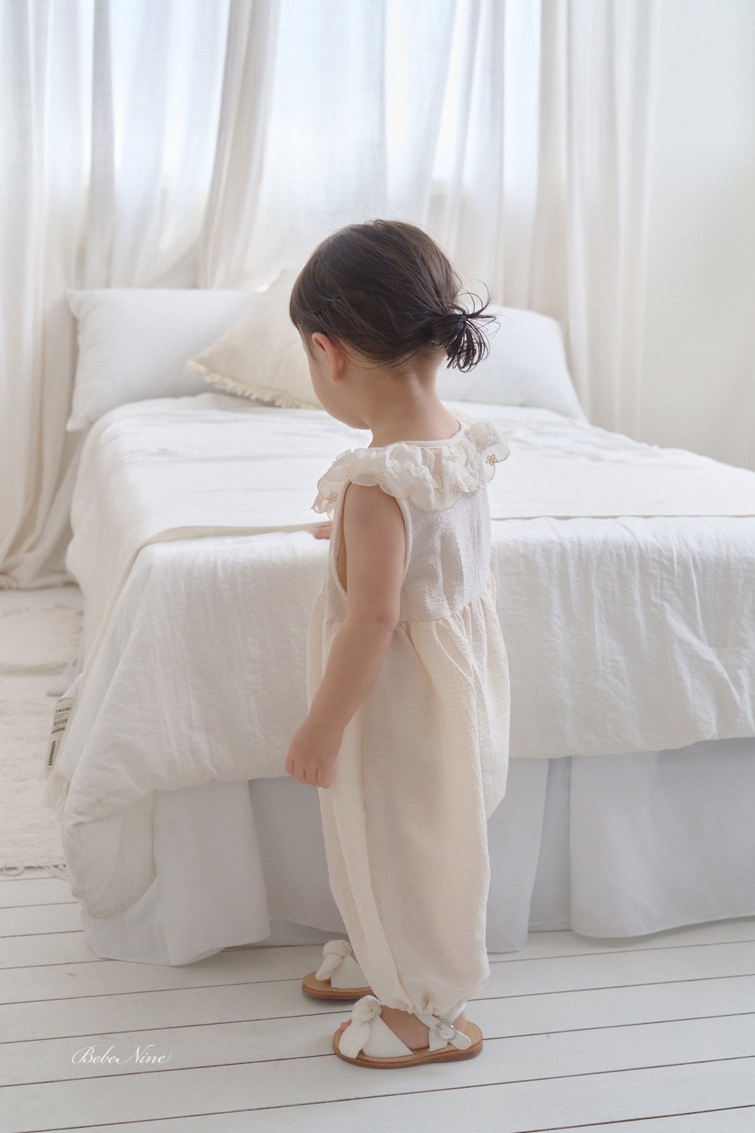 ☀️預訂 韓國直送☀️🇰🇷Bebenine兩色蕾絲花邊背心連身服