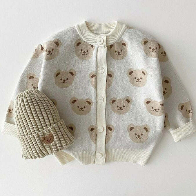 Dailybebe Cardigan - Bear