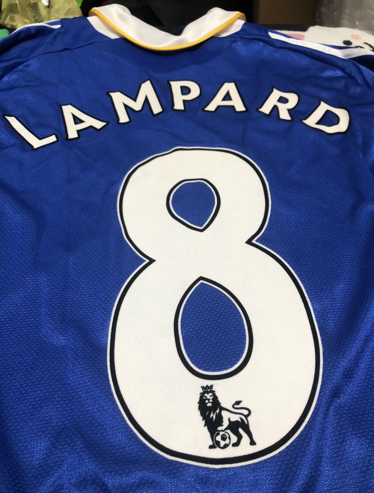 Chelsea 08/09 longsleeves home shirt #8 Lampard