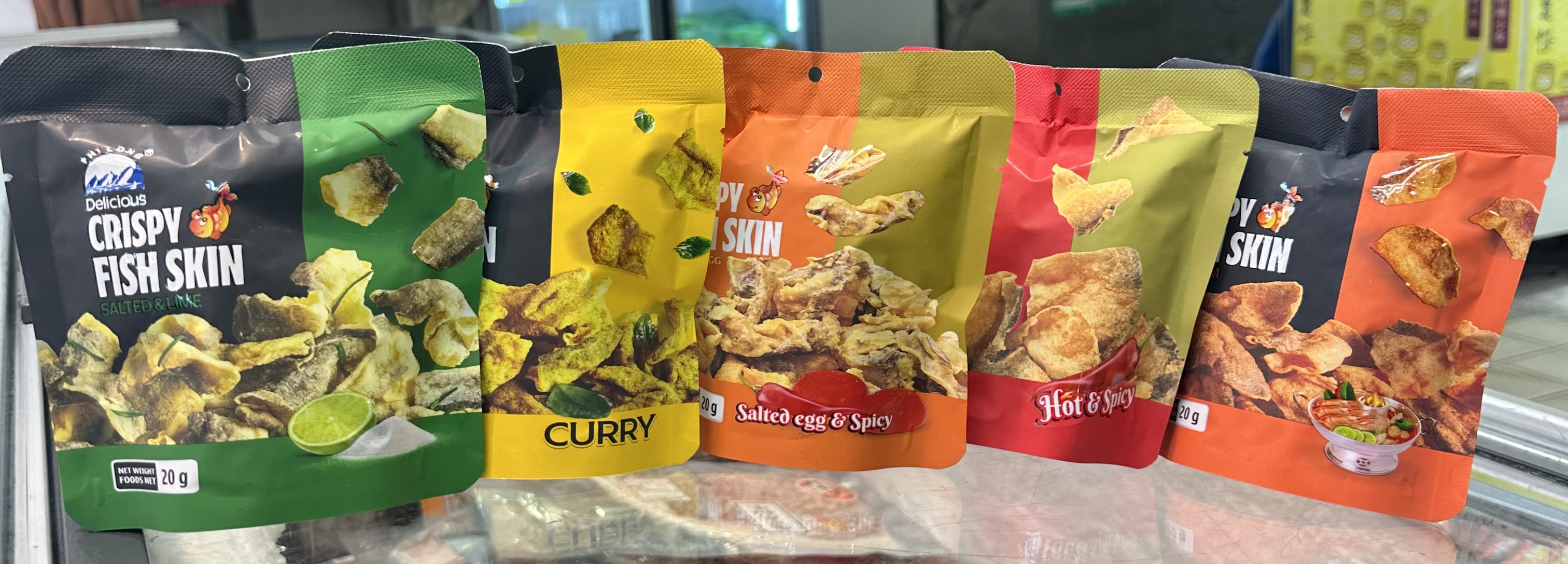 越南炸魚皮（任選3包$15）