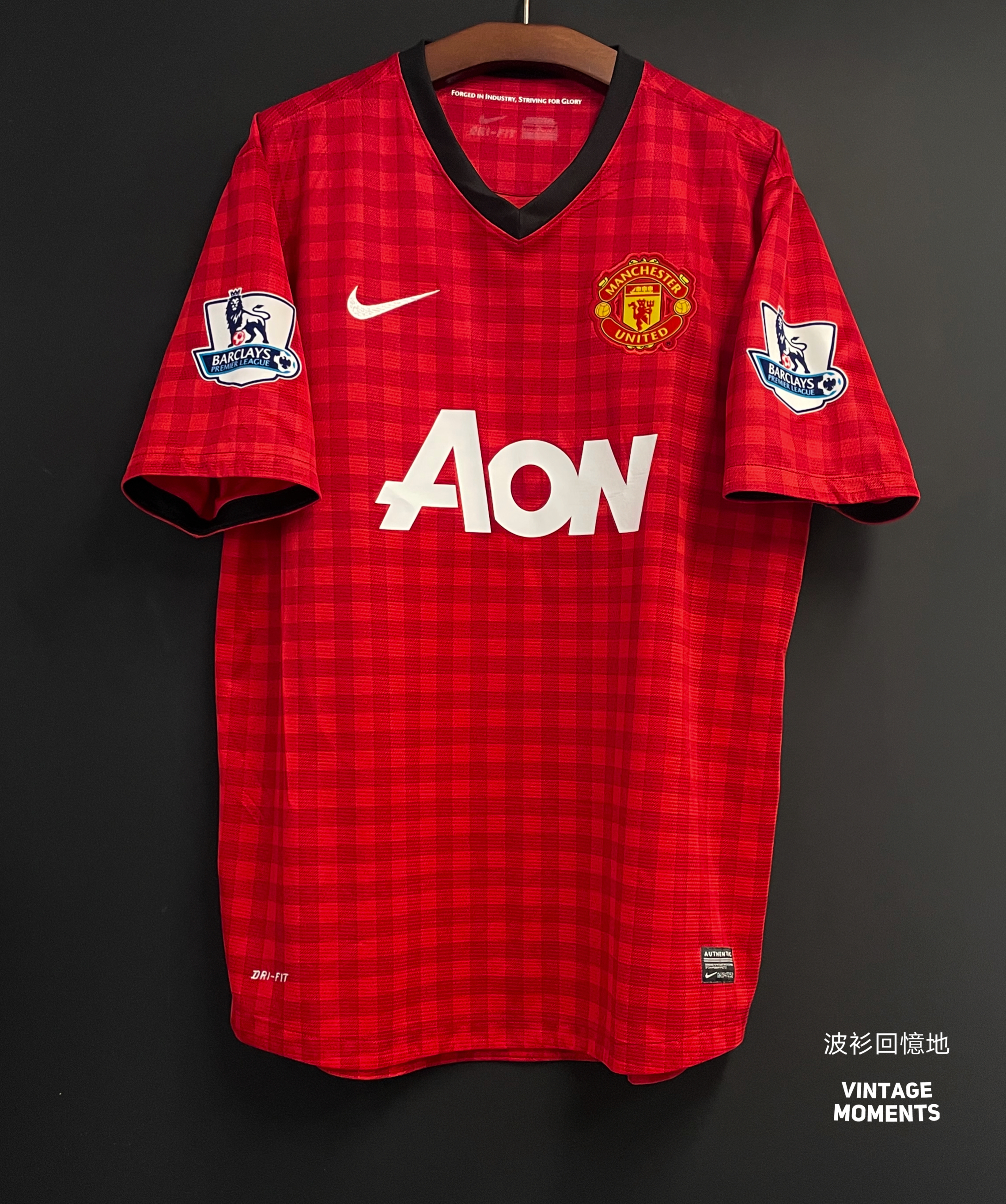 曼聯12/13主場 卡域克 MANCHESTER UNITED HOME CARRICK