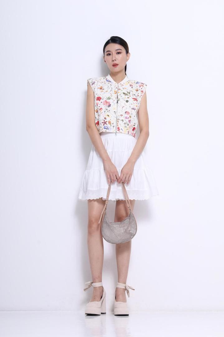 桐花边裤裙 1406