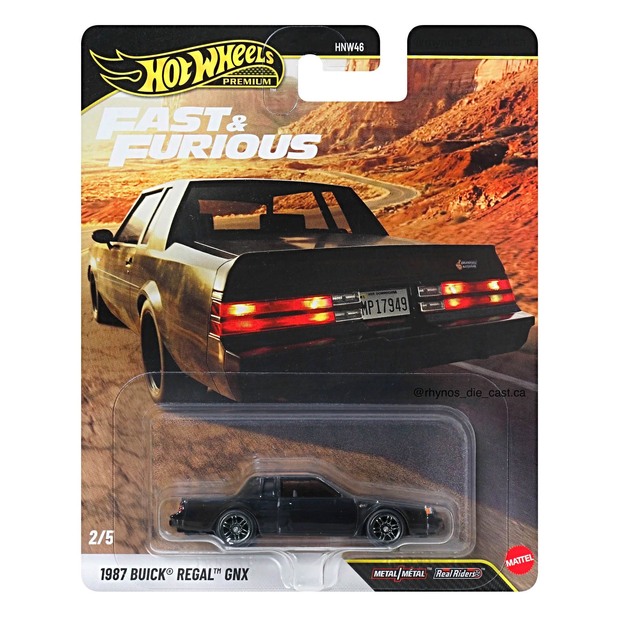 Hot Wheels Premium 2027 – Fast & Furious (Mix S) - Set of 5