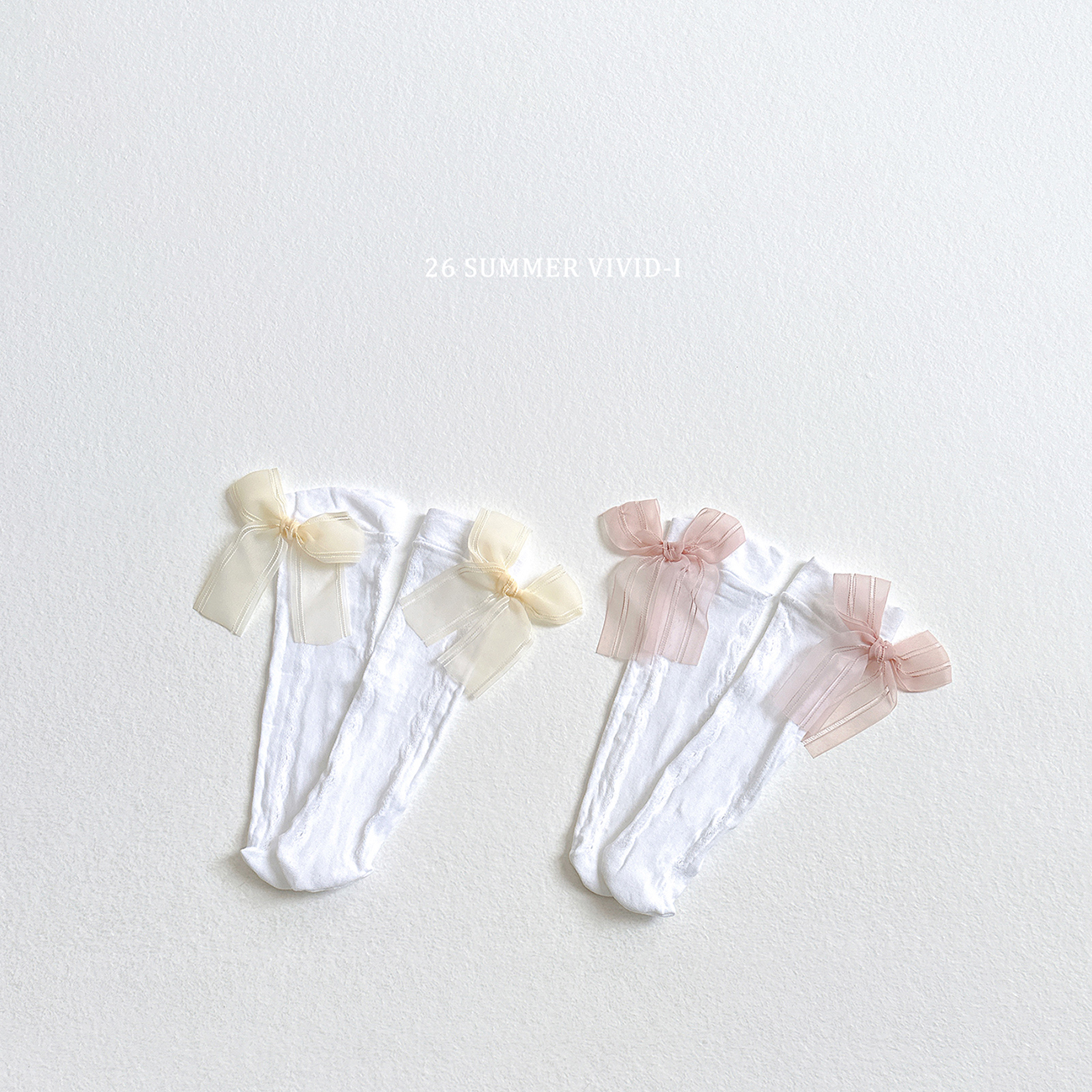 Lace 蝴蝶結🎀 Sock Set ( 1 Set 2 對 )