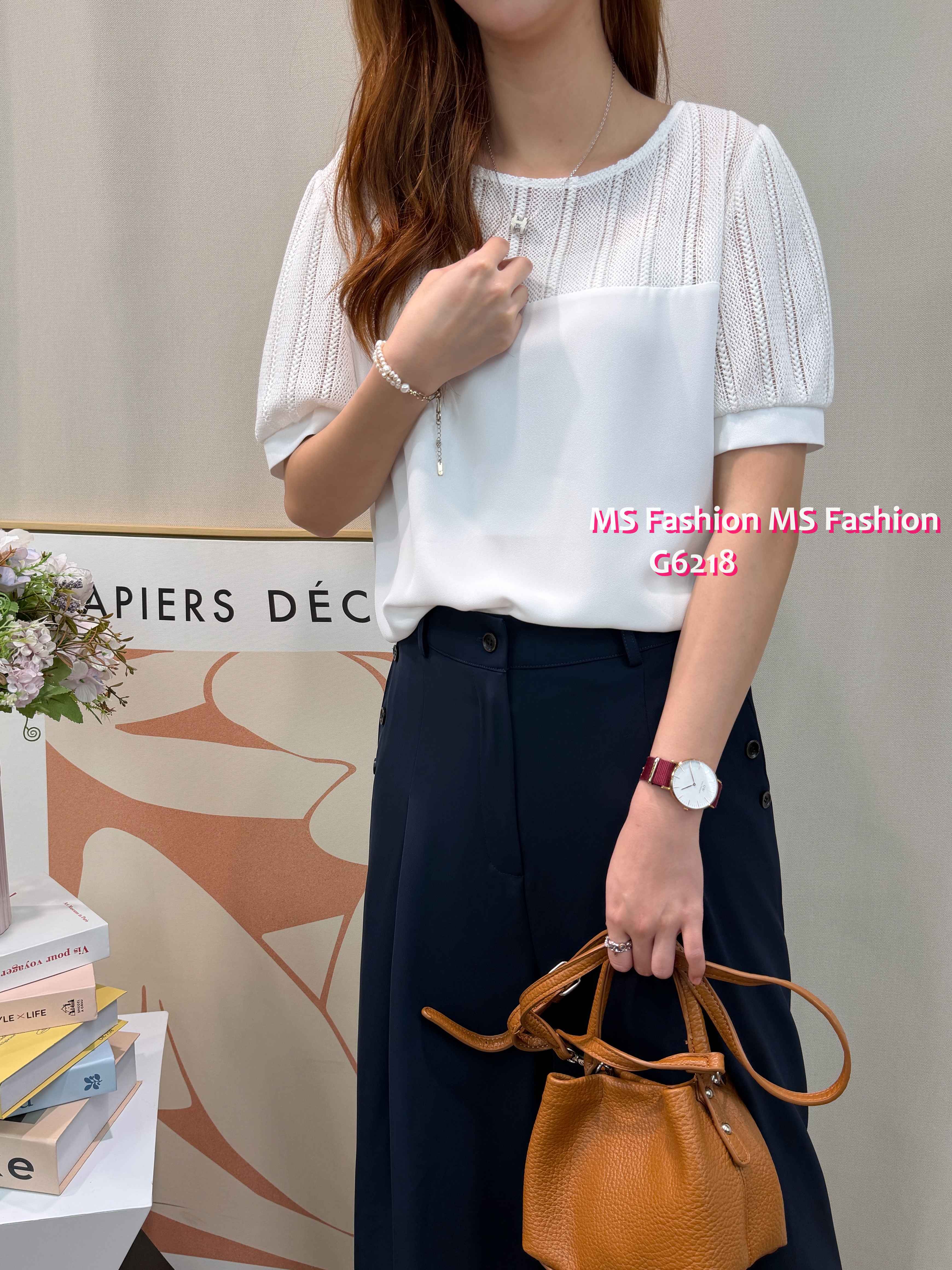 G6218 靚料通花lace top