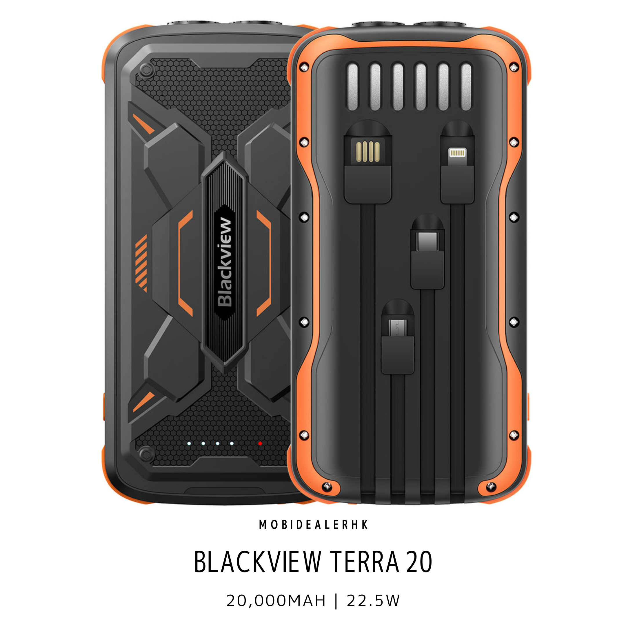 Blackview Terra 20 | 行動電源 | 20000mAh | 22.5W
