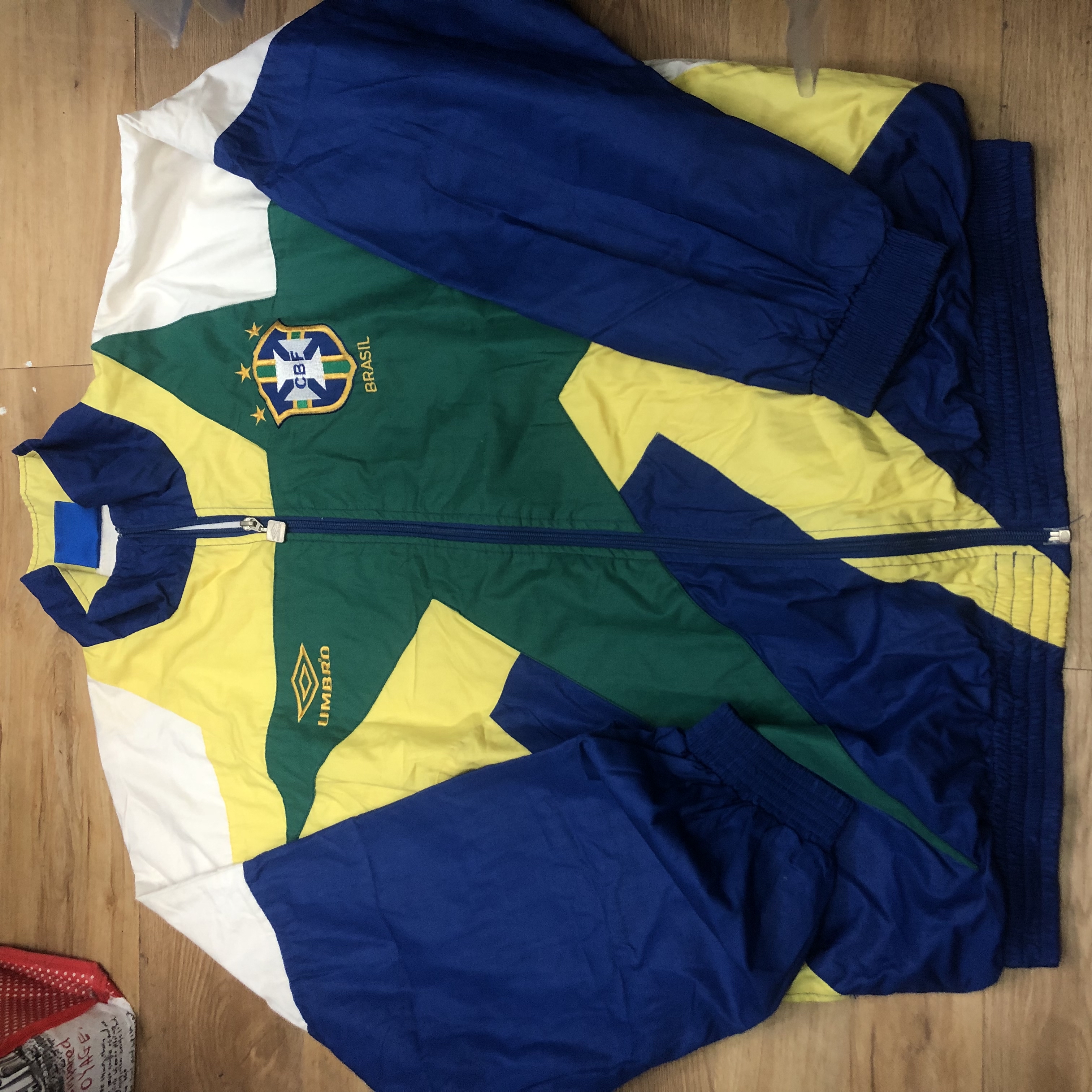 Brazil World Cup 1994 classic jacket