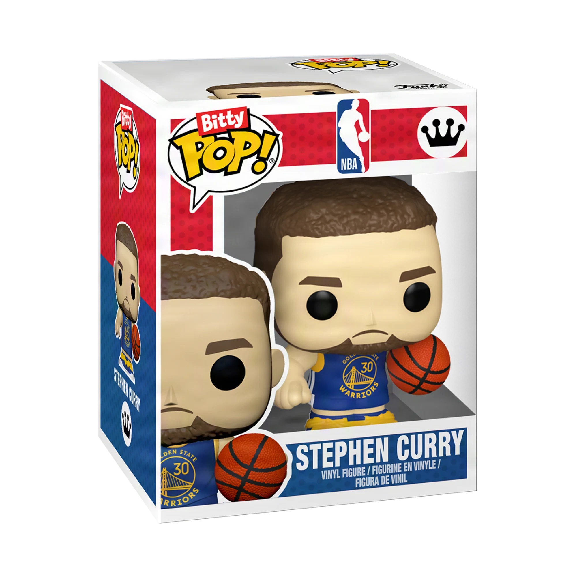 📦訂購 美國代購 Bitty POP! Town: NBA Arena - Warriors with Steph Curry Figure 模型