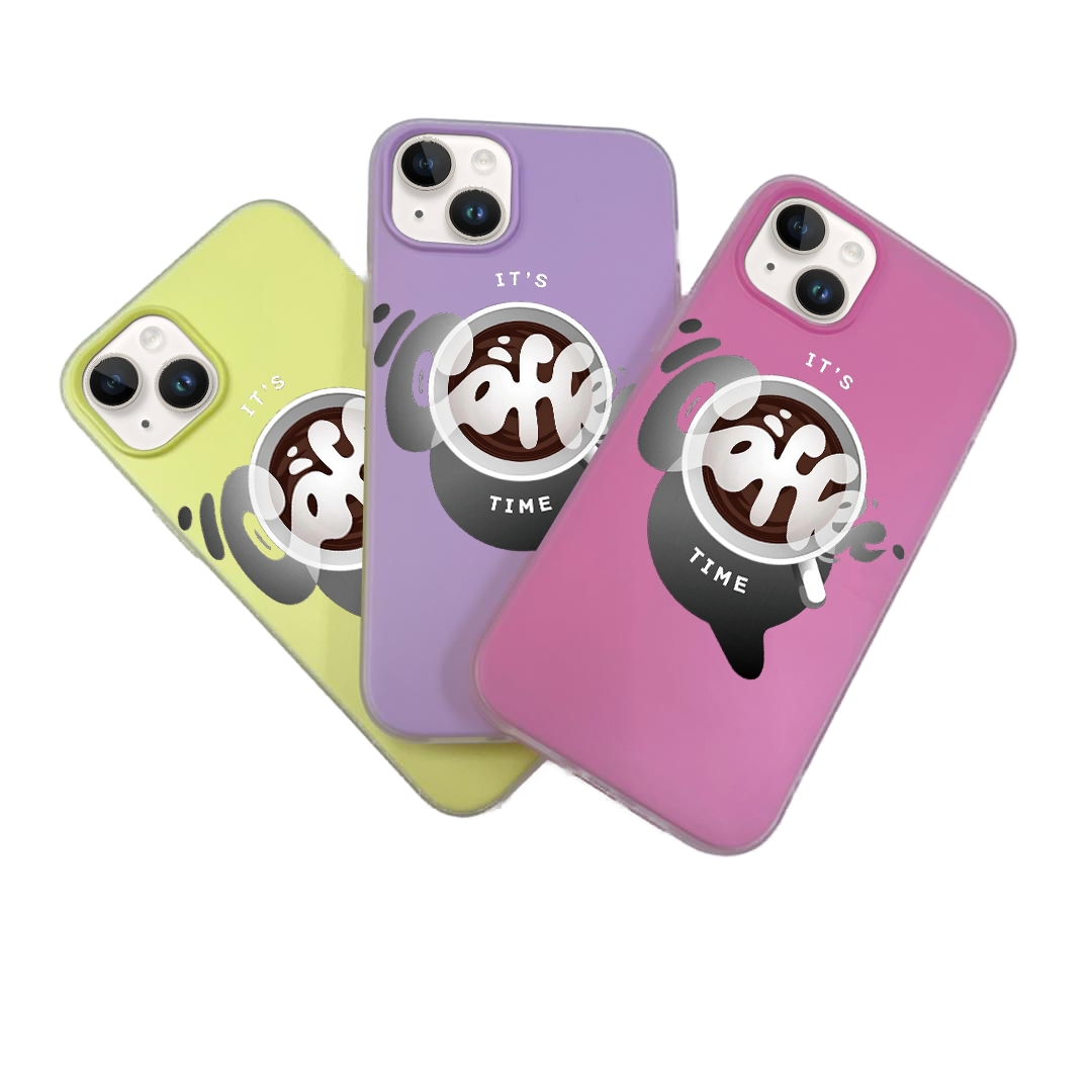 JELLY CASE PHONE FOR IPHONE - DESIGN COFFEE D