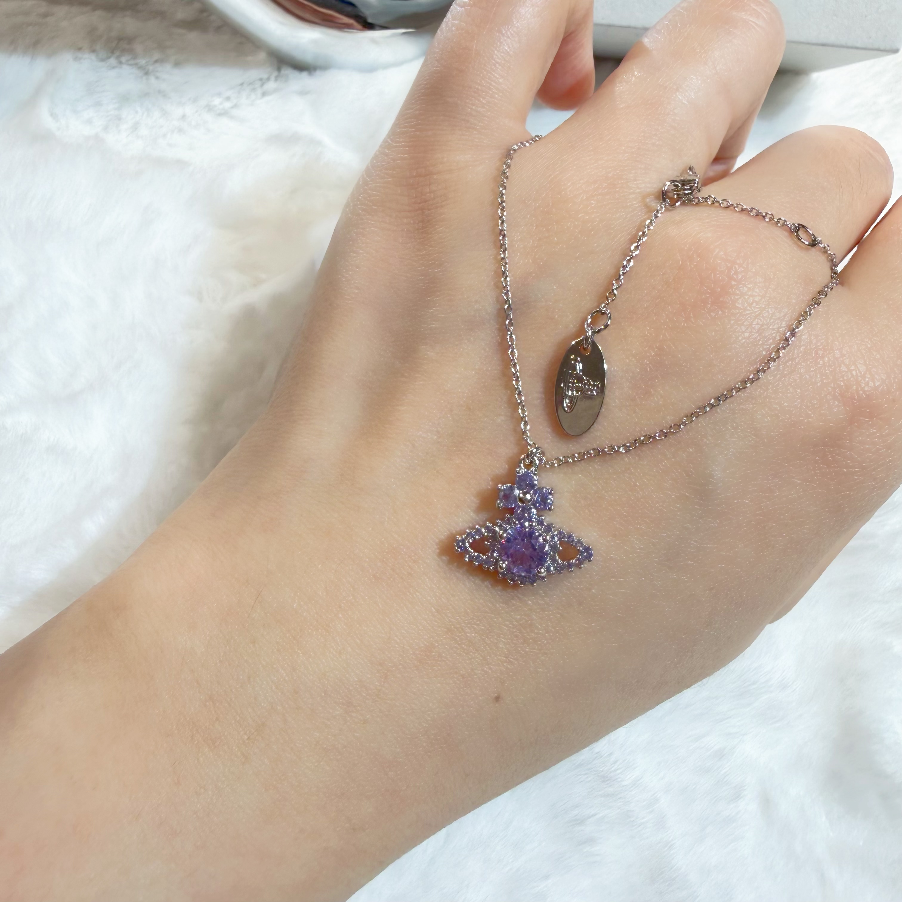 VW Valentina necklace purple/S