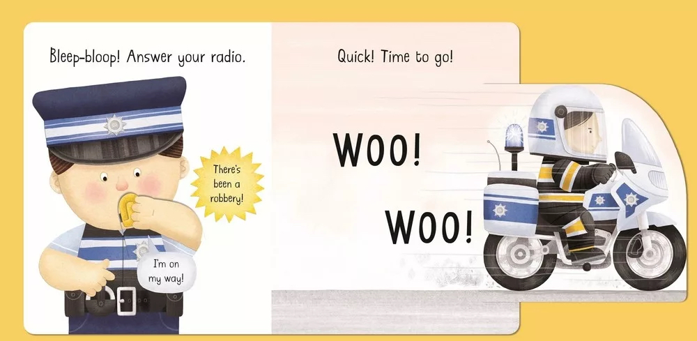 Busy Day: Police Officer: An action play book