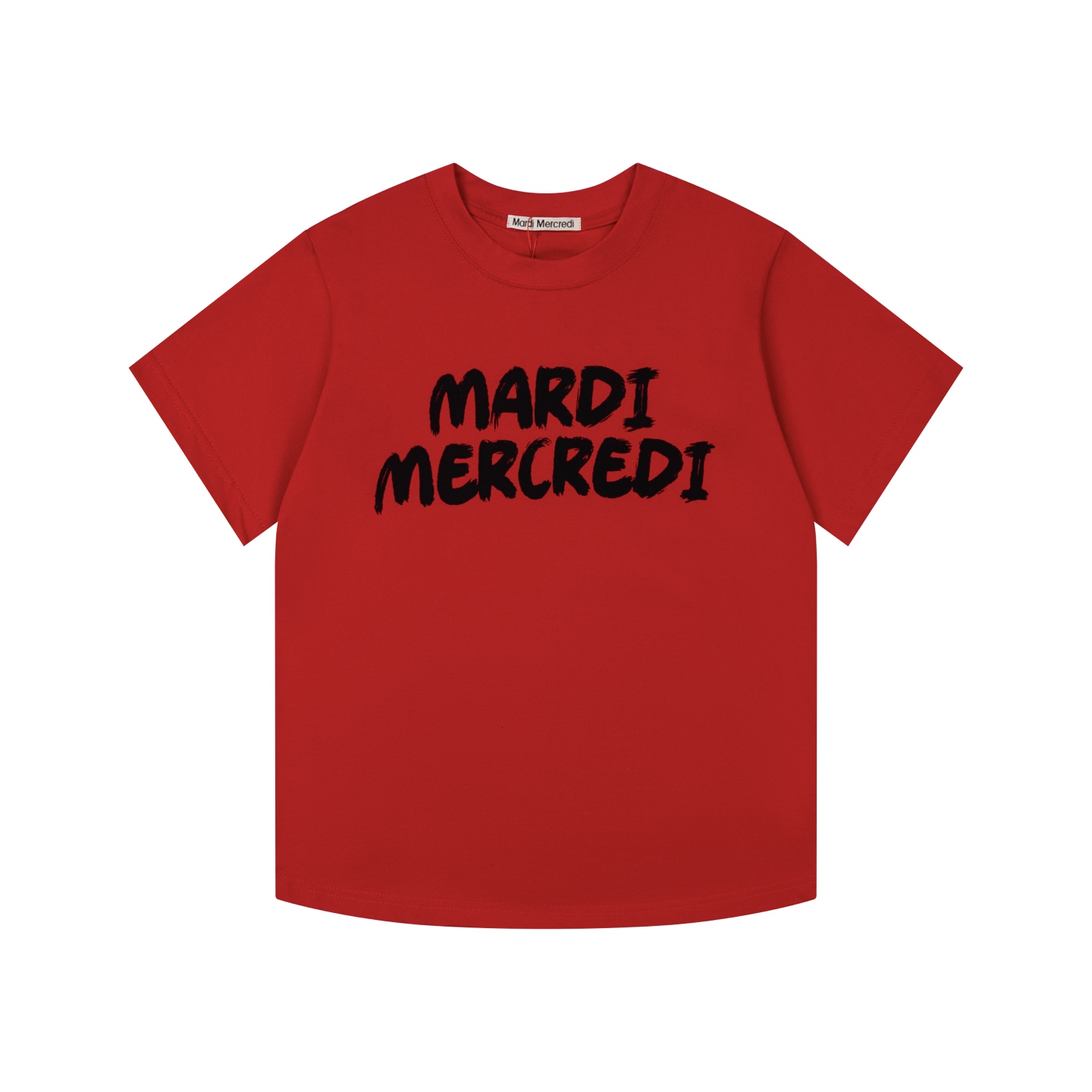 Mardi Mercredi Brush Logo Tee