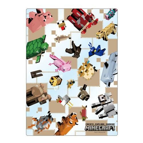 日本製 Minecraft B5 寫字枱墊/多用途墊