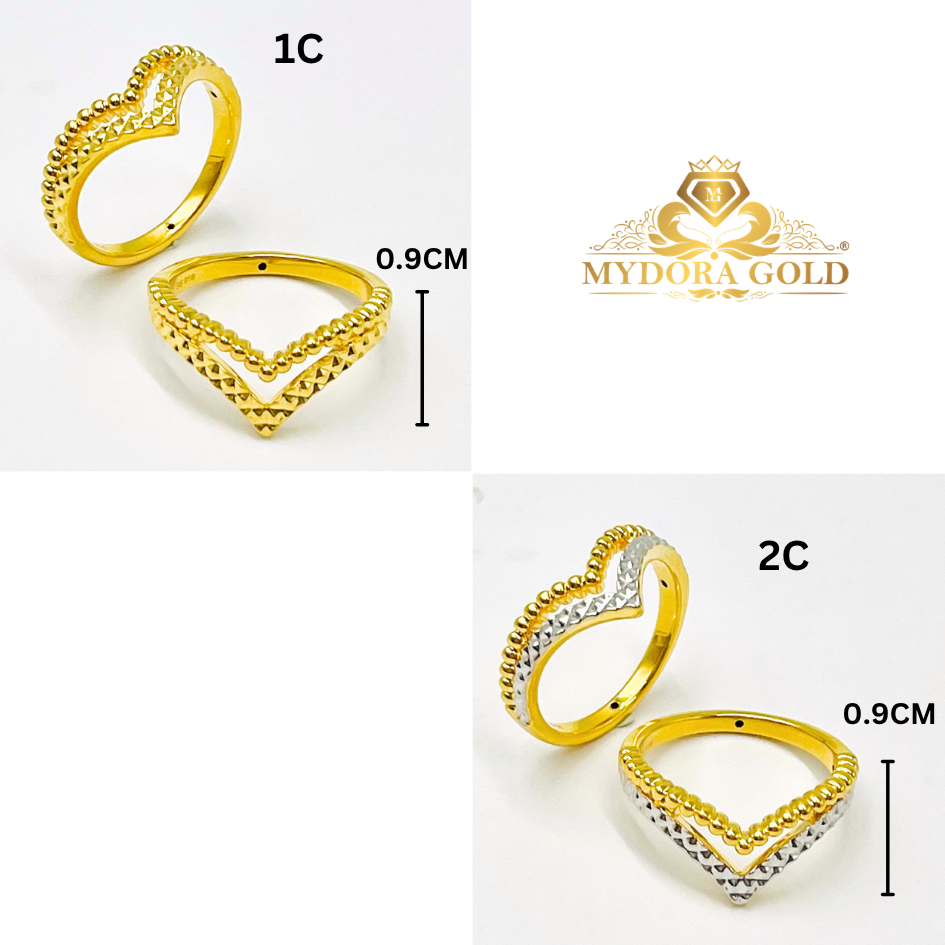 MYDORA Cincin Graceful V (5G) l EMAS 916/22K
