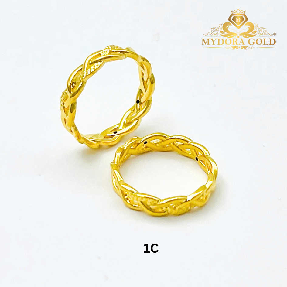 MYDORA Cincin Mini Twisted Rapunzel (5G) l EMAS 916/22K