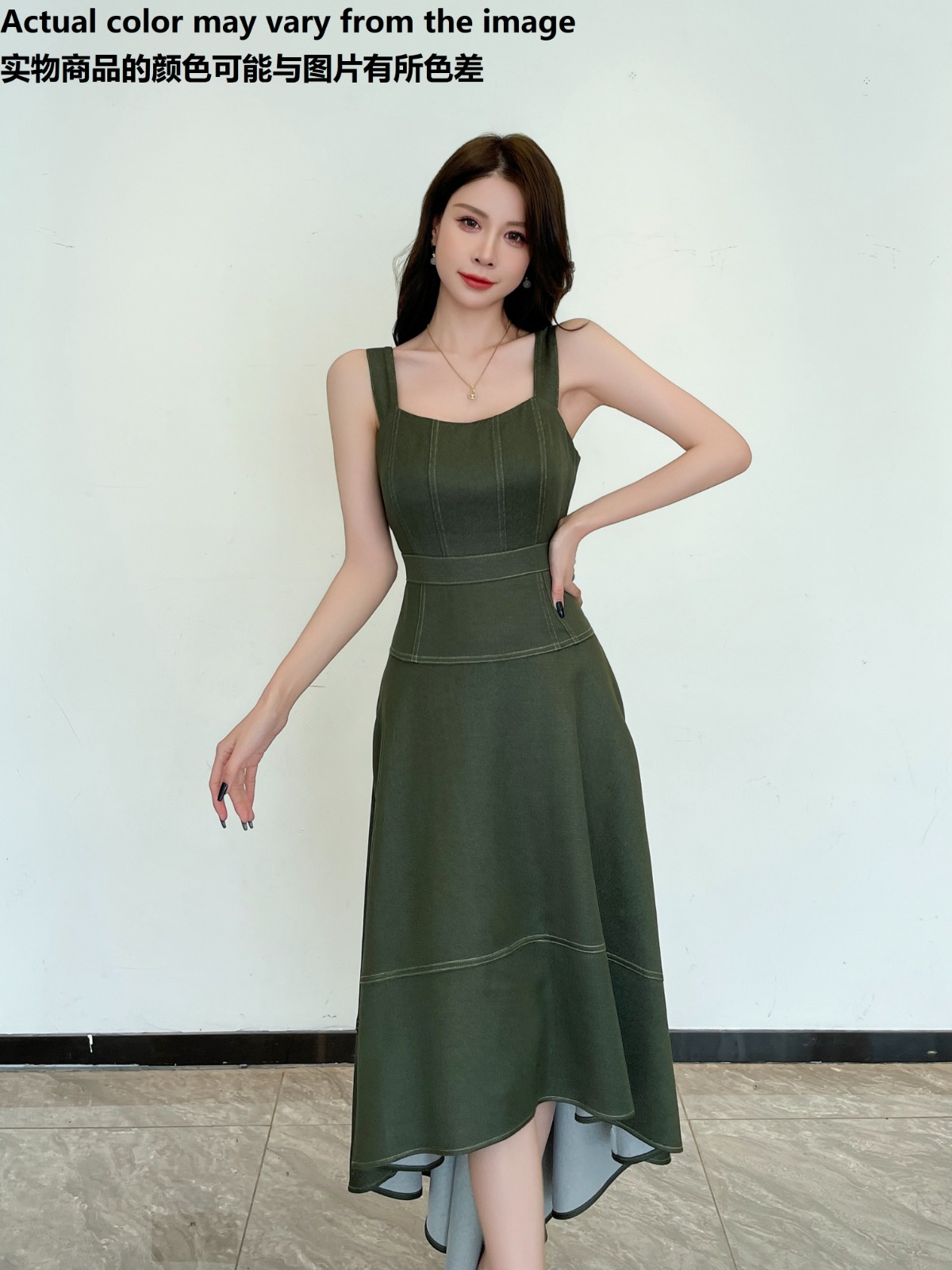 1370BD Aurelia Contour High-Low Dress
