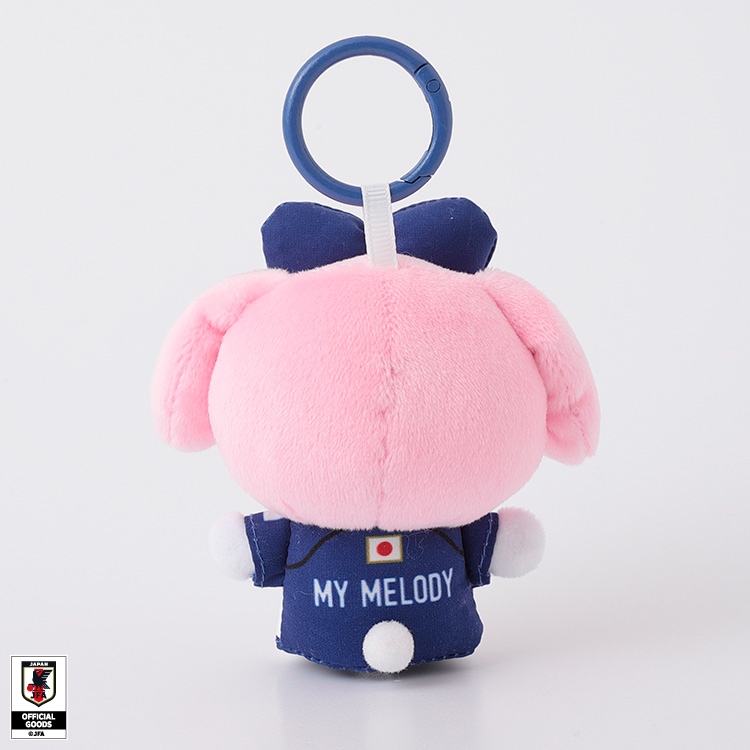 🌸 【預訂】Melody 公仔掛飾(Mini)  - Sanrio x Japan National Football Team Ver. 2026
