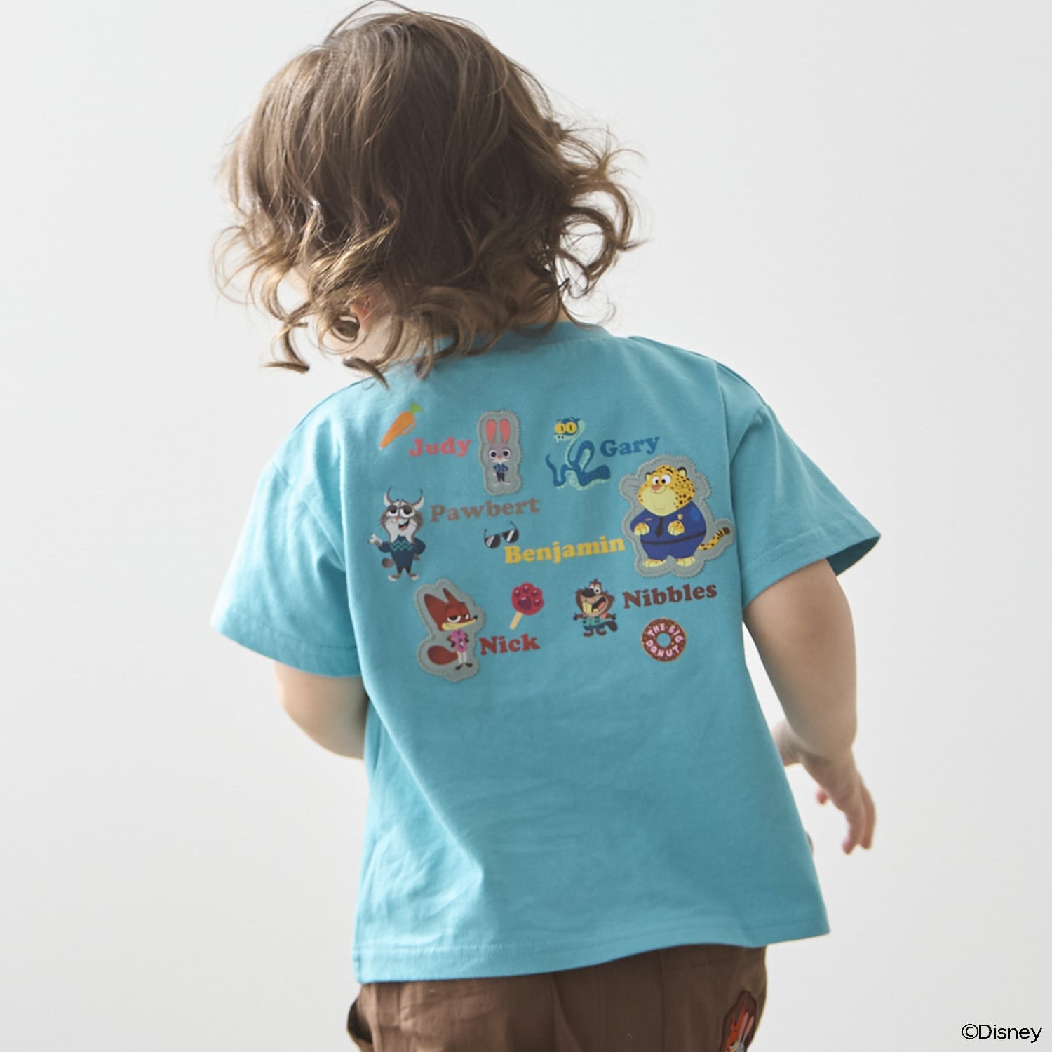 🆕【⭐訂購⭐】 🇯🇵日本直送🌀#Zootopia 接觸涼感 貼花、刺繡 短袖 tee［3款選］🌀 [ELFA-0134][260716]