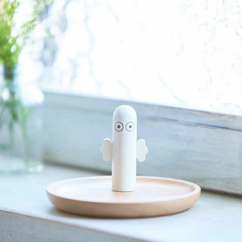 📦訂購 日本代購 姆明 MOOMIN 小精靈 The Hattifatteners 木質飾物架