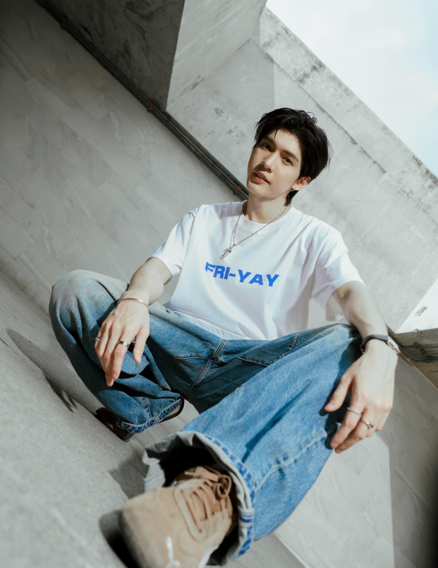 泰國搶購 | FRI-YAY - Sorry, No Ctrl+Z_Black T-Shirt