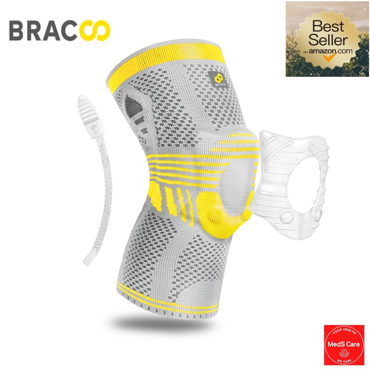 Bracoo美國全效透氣支撐護膝套KP41