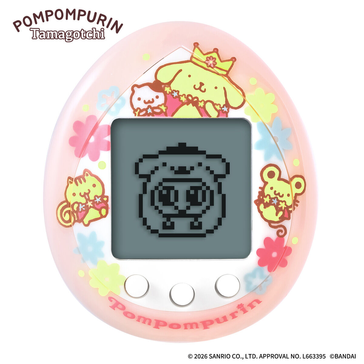(預訂訂金 $100) (總價 $138) Bandai 布甸狗 他媽哥池 POMPOMPURIN Tamagotchi (魔法粉紅版 Magical Pink ver.) (再版) (行版) 