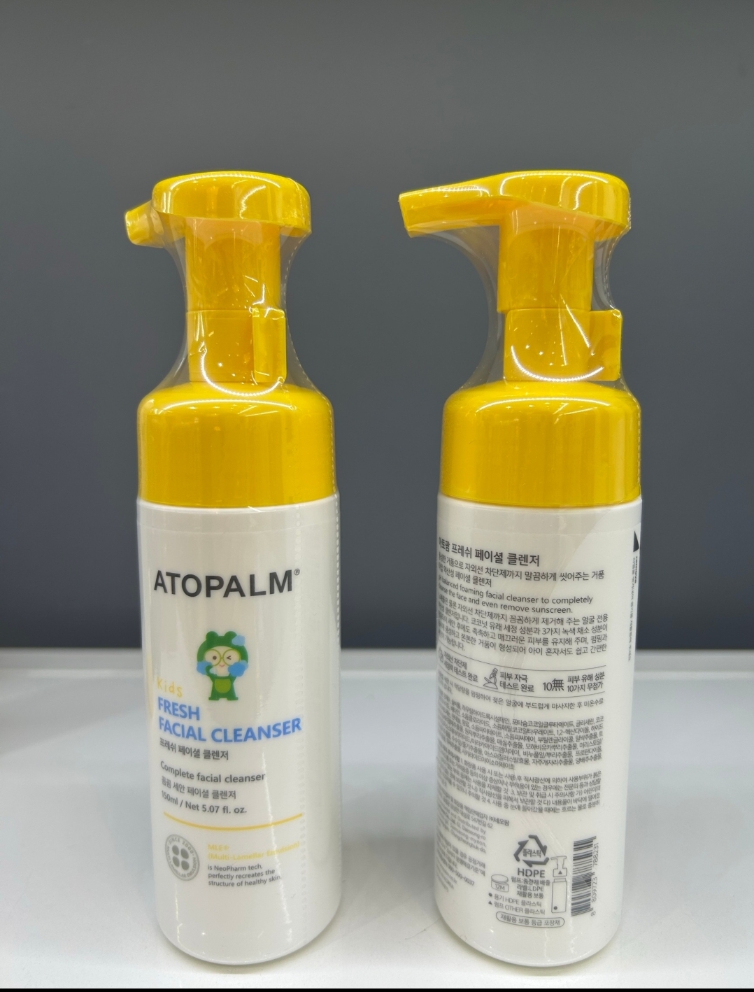 ATOPLAM愛多康兒童弱酸洗面奶150ml*2支