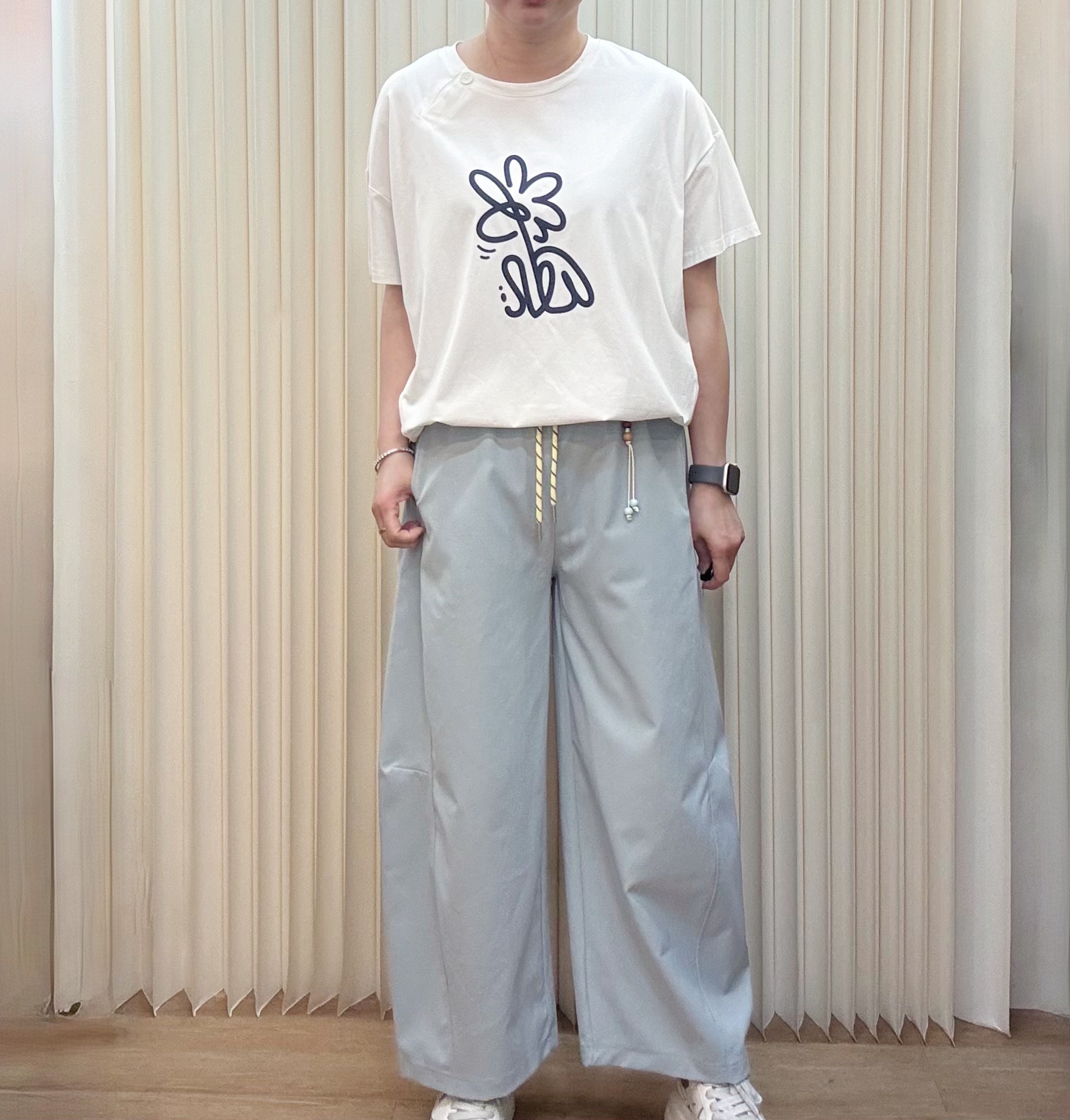 塗鴉花朵衫 M588 842757259