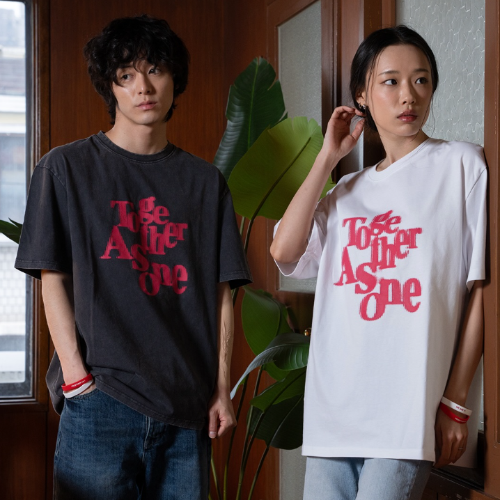 [T1 x Essential] Together As One T-Shirt (2色)