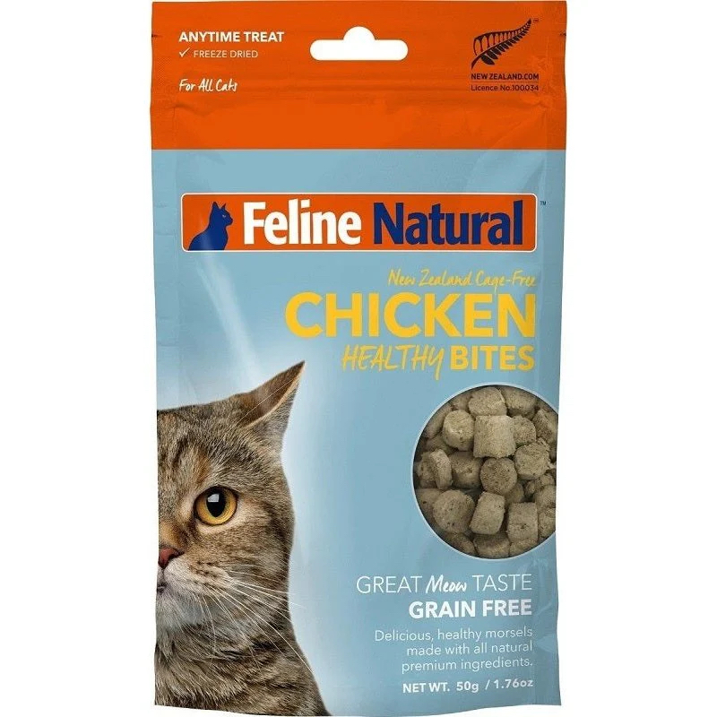 Feline Natural - F9 貓咪健康零食 (脫水雞肉) 50g