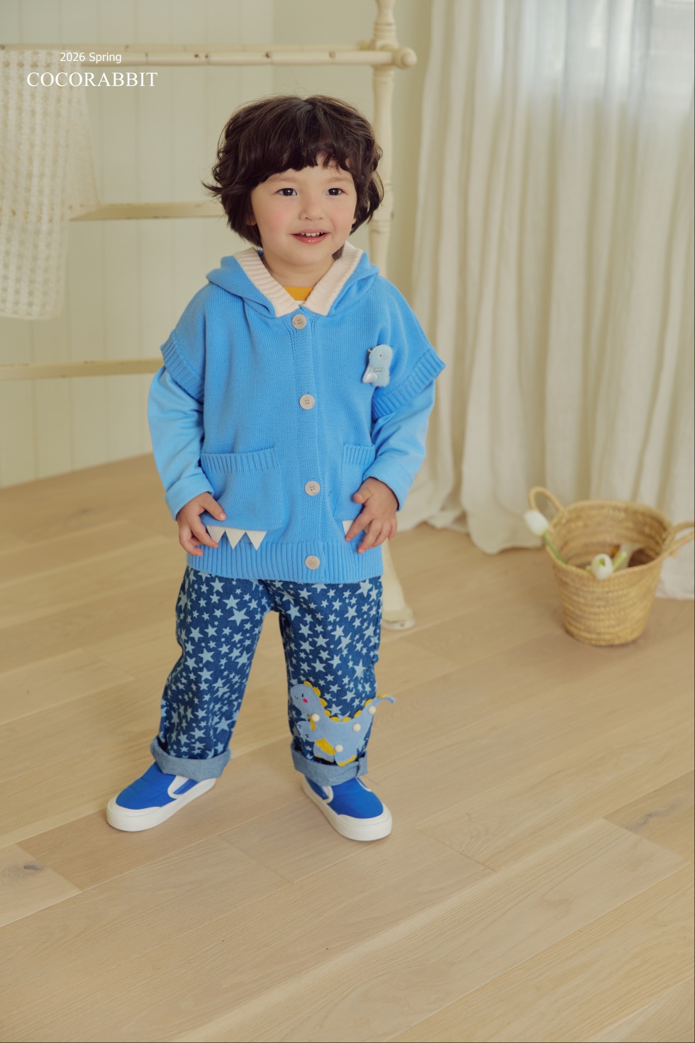 恐龍針織背心 (內搭需另配)