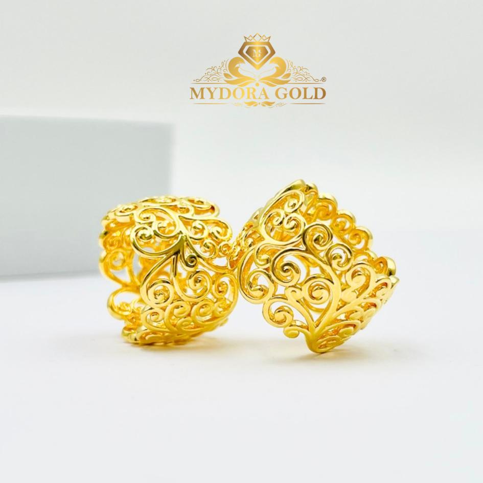 MYDORA Cincin Tiara Jawa Anggun (5G) l EMAS 916/22K