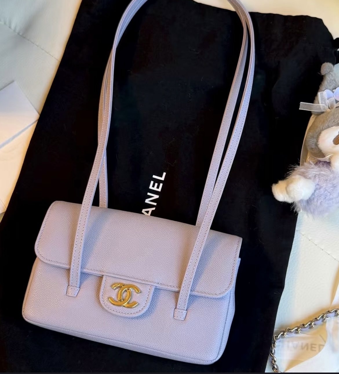 Chanel Preppy Coco Mini 17cm 紫色