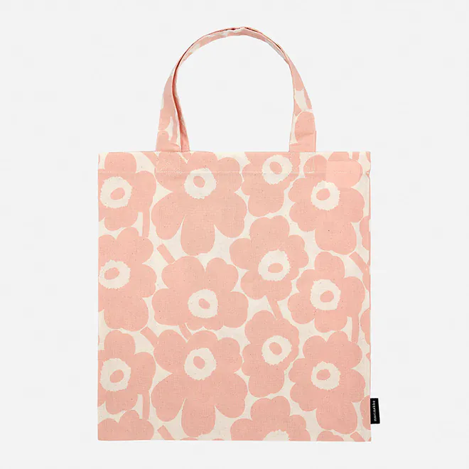 Marimekko Tote Bag粉紅色經典花