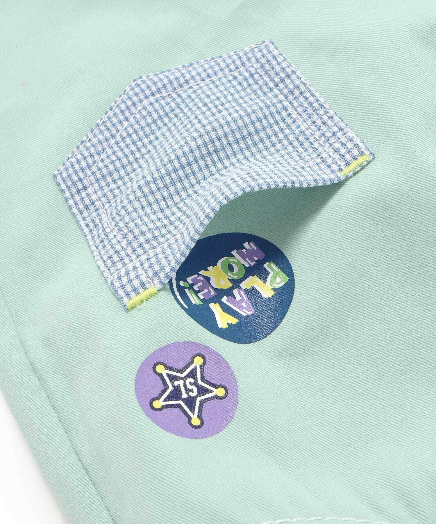 🆕【⭐訂購⭐】🌀 🇯🇵 日本直送 接觸涼感 鑰匙圈刺繡 牛仔/斜紋布 短褲［2款選］🌀 [ELEA-0159][260617]