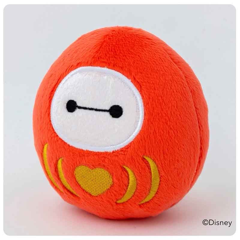[現貨] [日本直送] BAYMAX 達摩毛公仔 約全長8cm {TF2605042}