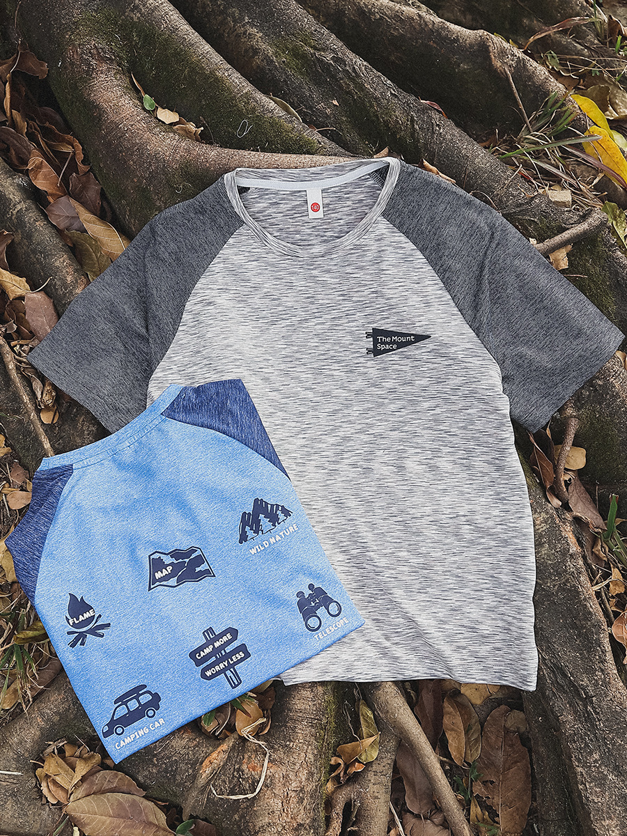 2件起各減$ 10。⛰️ The Mount Space 山系拼色童裝 Tee