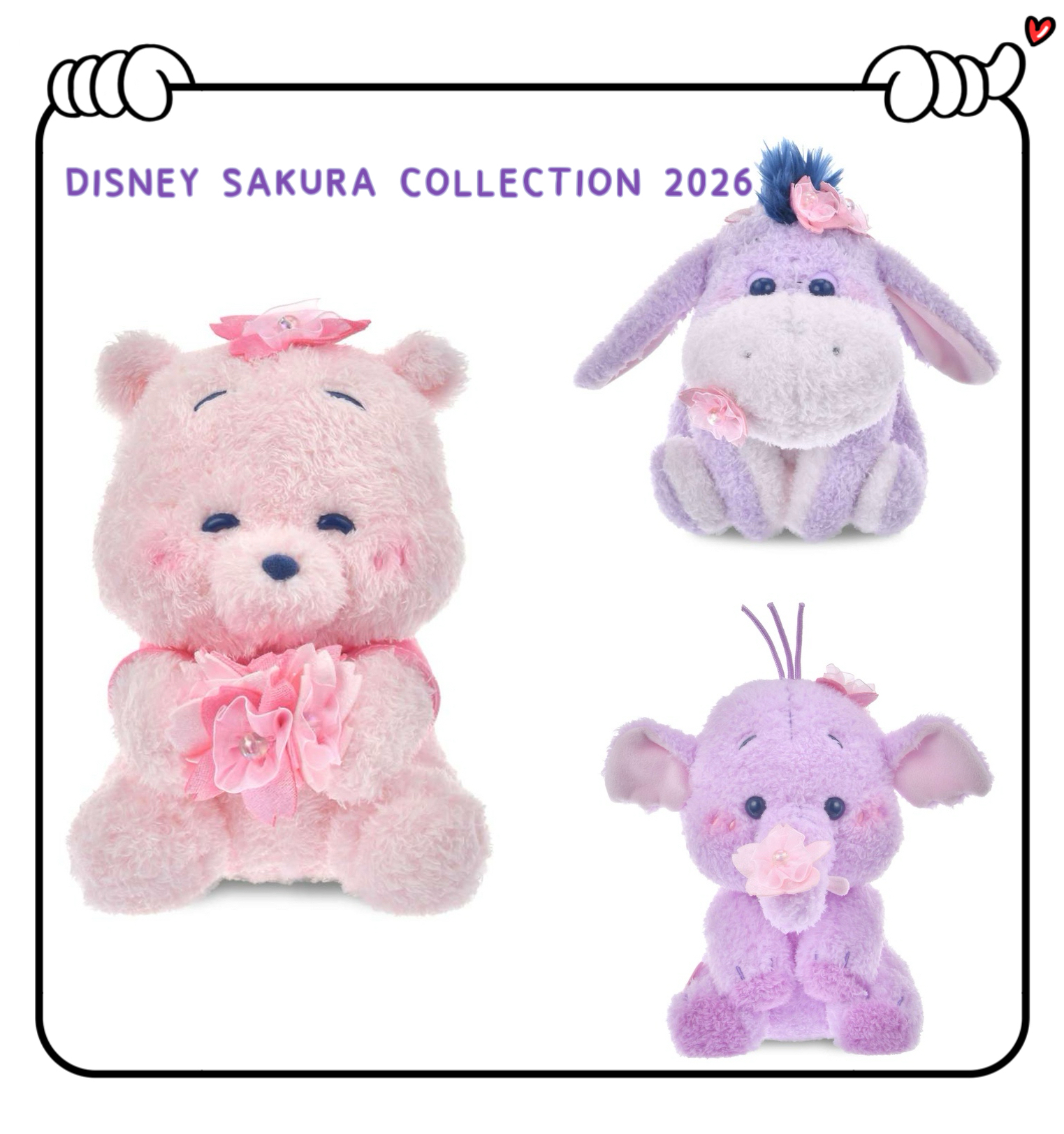 ✈️日本直送🇯🇵預購🛍️日本迪士尼 DISNEY SAKURA COLLECTION 2026系列 公仔