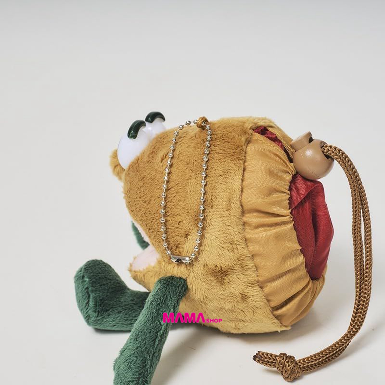 日本直送雜誌附錄--「Kiwi Brothers 紅色絨毛環保袋」